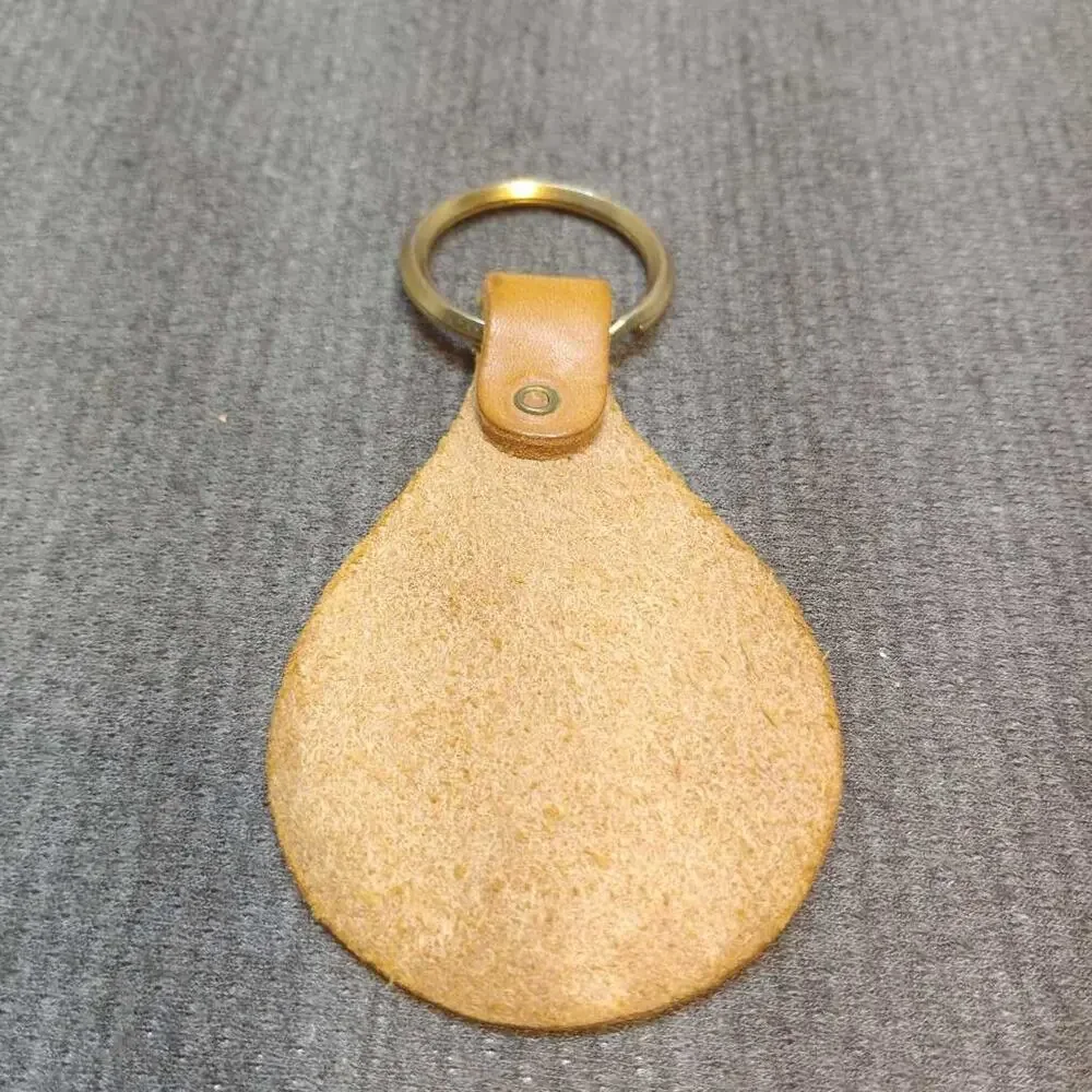 Vintage Kool-Aid Keychain Beat The Thirsties Leather Kool Aid Man Souvenir